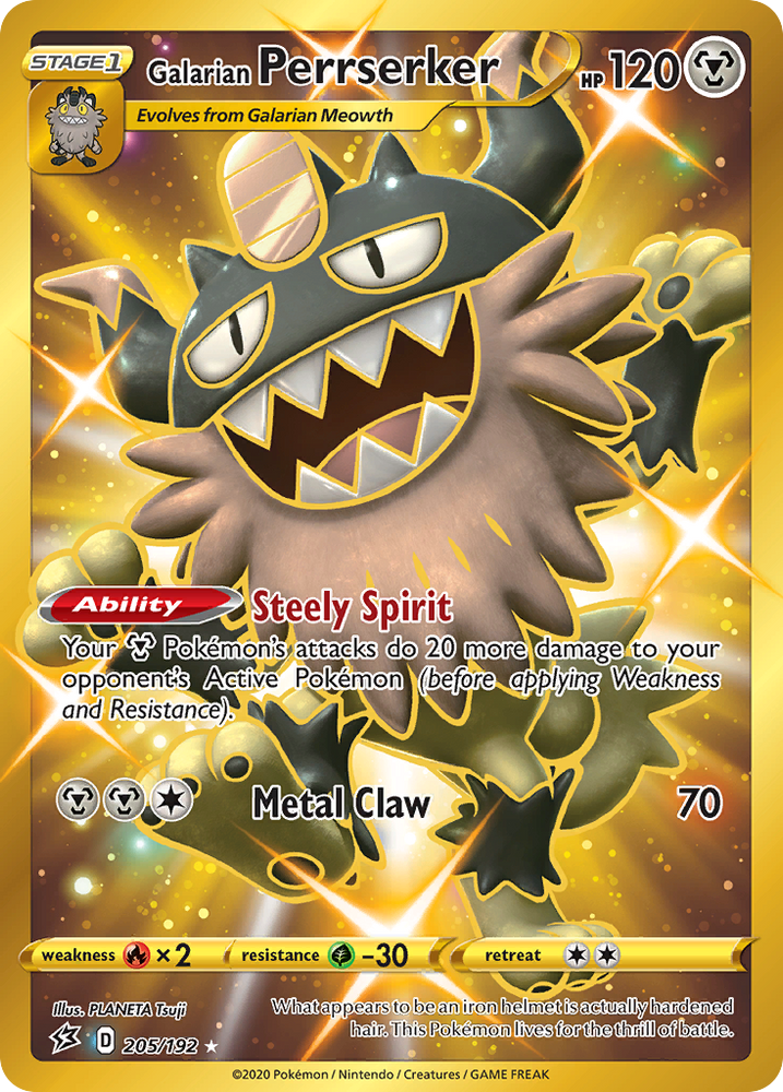 Pokemon | Galarian Perrserker (205/192) [Sword & Shield: Rebel Clash] | The Nerd Merchant