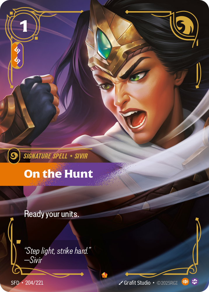 On the Hunt (Foil) - Spiritforged #204