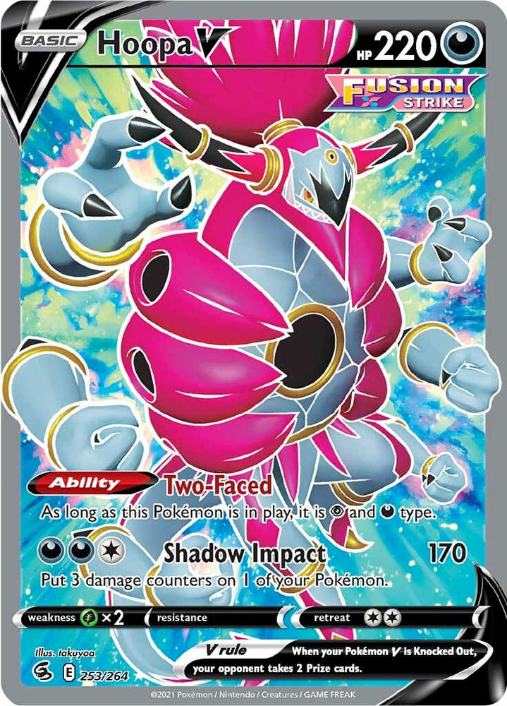 Pokemon | Hoopa V (253/264) [Sword & Shield: Fusion Strike] | The Nerd Merchant