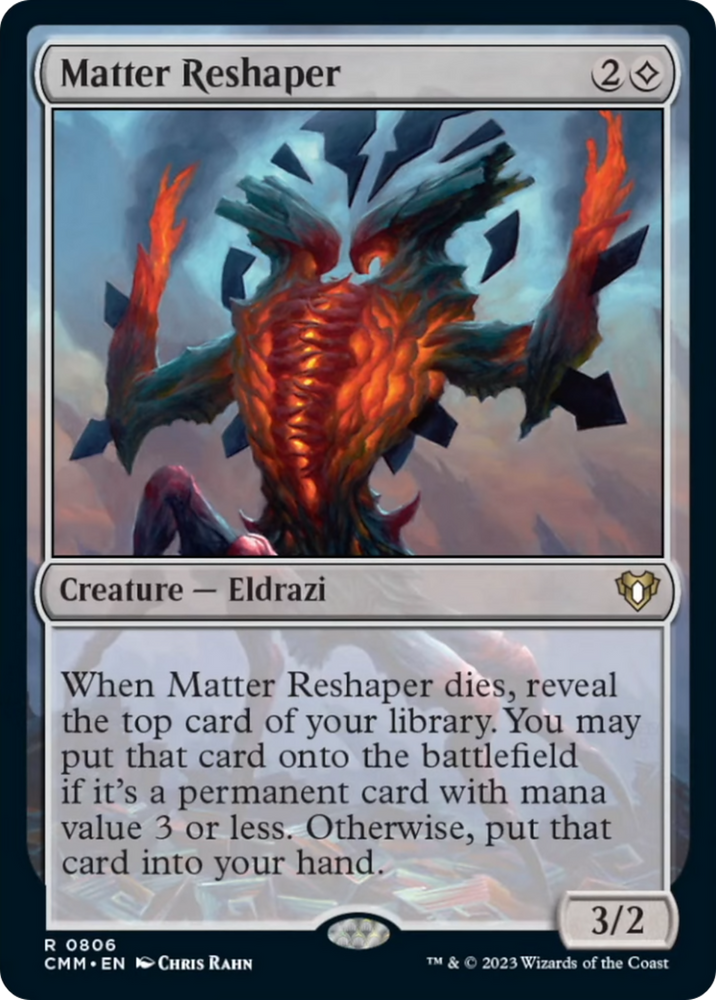 Magic | Matter Reshaper [Commander Masters] | The Nerd Merchant