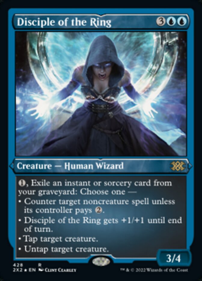 Magic | Disciple of the Ring (Foil Etched) [Double Masters 2022] | The Nerd Merchant