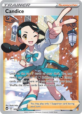 Pokemon | Candice (189/195) [Sword & Shield: Silver Tempest] | The Nerd Merchant