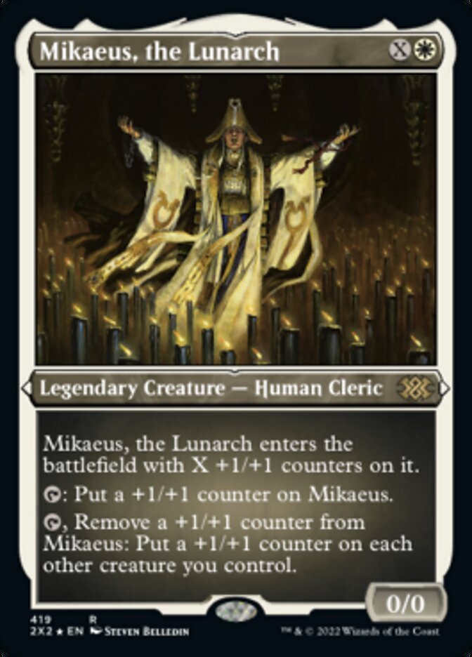 Magic | Mikaeus, the Lunarch (Foil Etched) [Double Masters 2022] | The Nerd Merchant