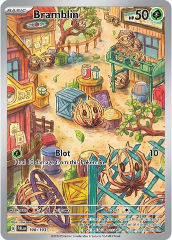 Pokemon | Bramblin (198/193) [Scarlet & Violet: Paldea Evolved] | The Nerd Merchant