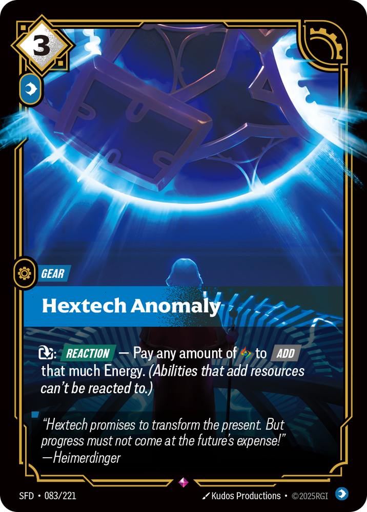 Hextech Anomaly (Foil) - Spiritforged #83