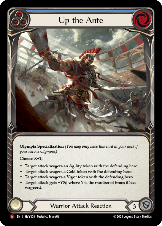 Flesh and Blood TCG | Up the Ante [HVY103] (Heavy Hitters) | The Nerd Merchant