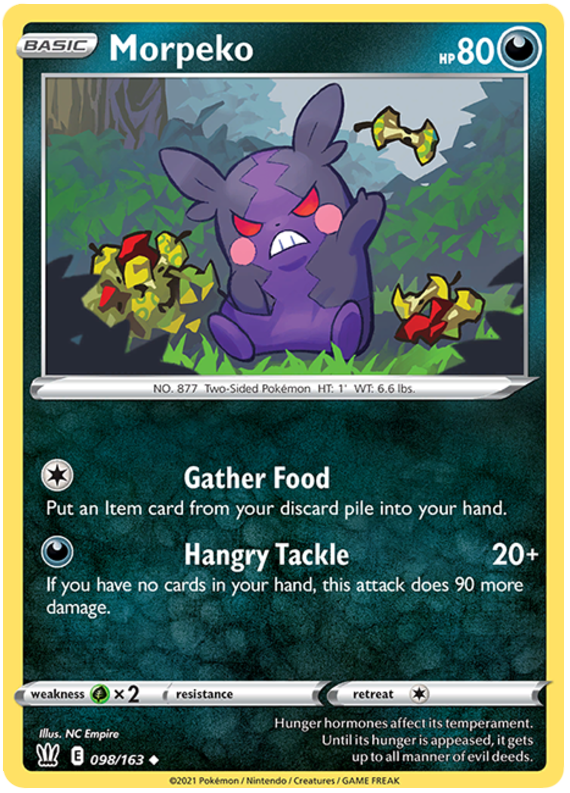 Pokemon | Morpeko (098/163) [Sword & Shield: Battle Styles] | The Nerd Merchant