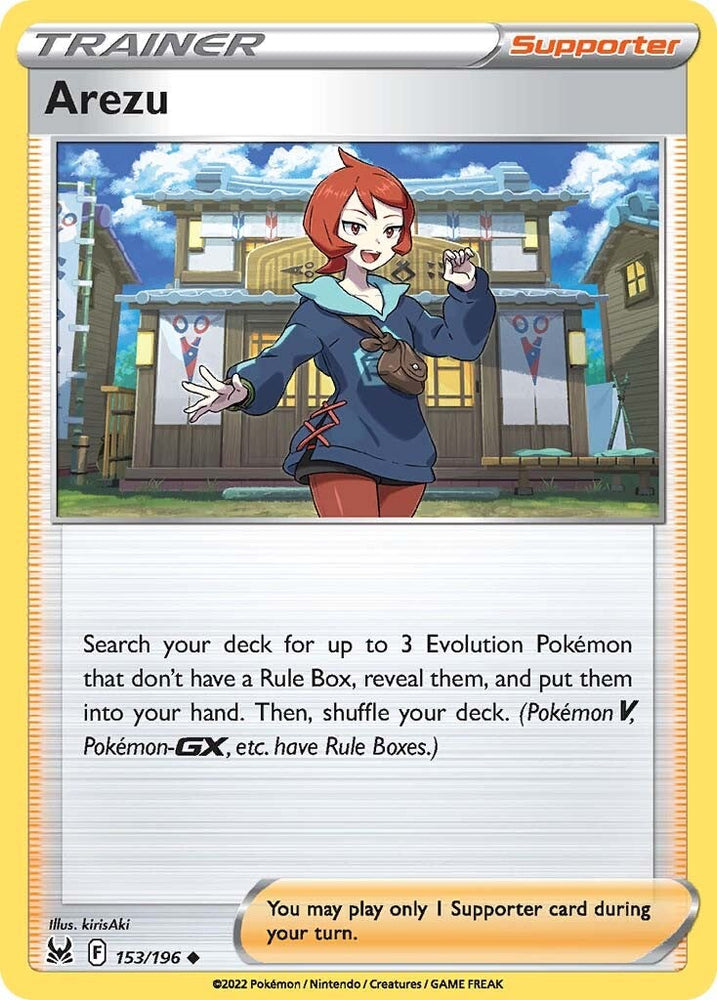 Pokemon | Arezu (153/196) [Sword & Shield: Lost Origin] | The Nerd Merchant