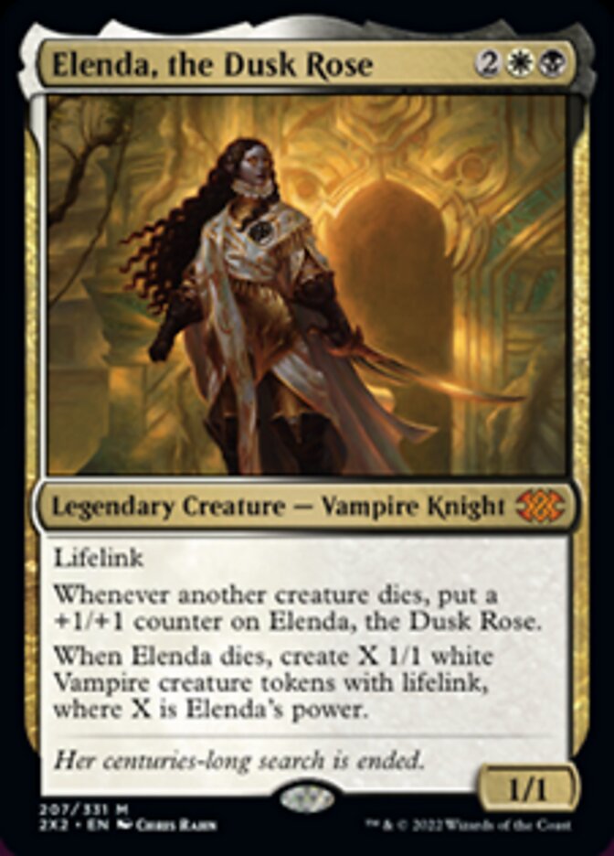 Magic | Elenda, the Dusk Rose [Double Masters 2022] | The Nerd Merchant