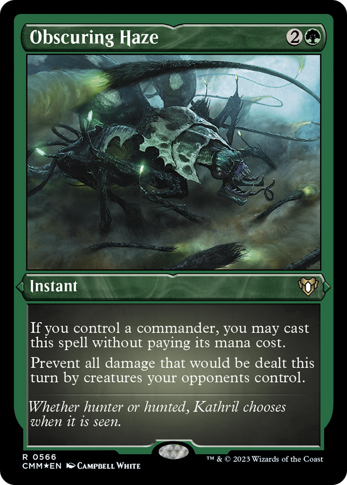 Magic | Obscuring Haze (Foil Etched) [Commander Masters] | The Nerd Merchant