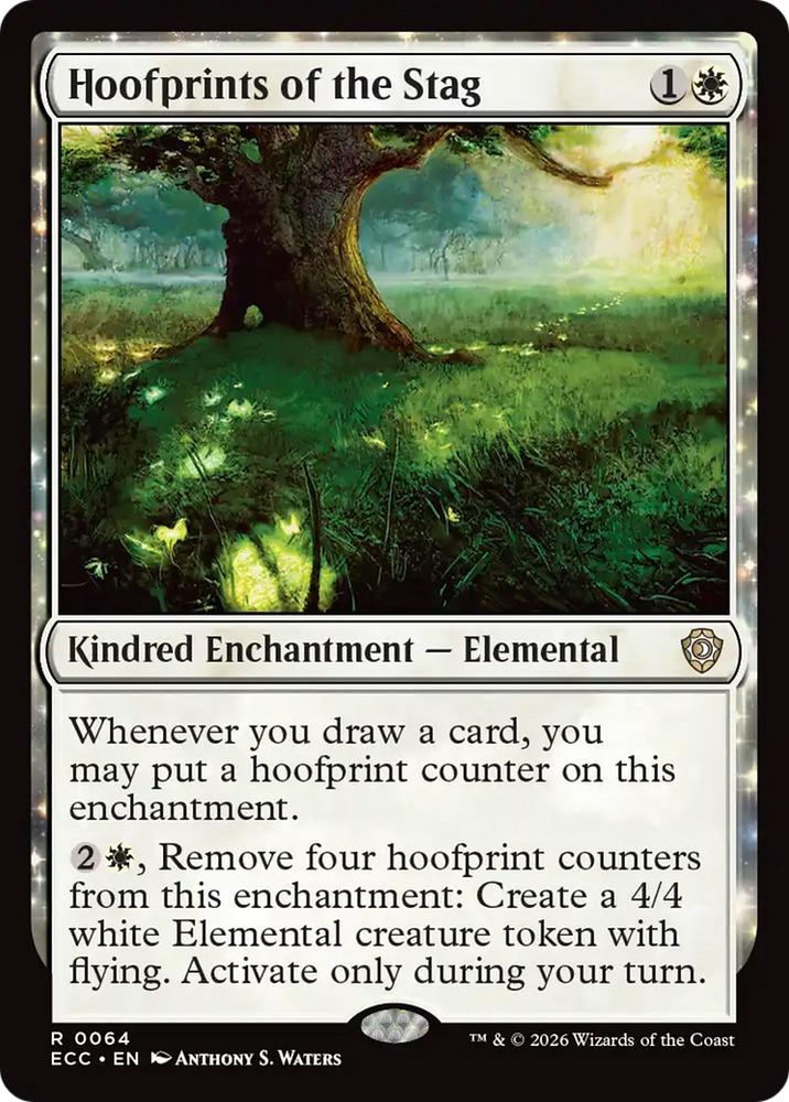 Magic | Hoofprints of the Stag [Lorwyn Eclipsed Commander] | The Nerd Merchant