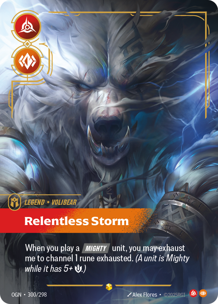 Relentless Storm (Foil) - Origins #300