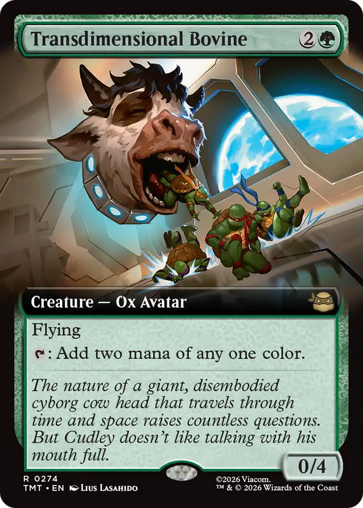 Magic | Transdimensional Bovine (Extended Art) [Teenage Mutant Ninja Turtles] | The Nerd Merchant
