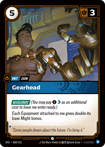 Gearhead (Foil) - Spiritforged #68