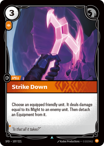 Strike Down - Spiritforged #107