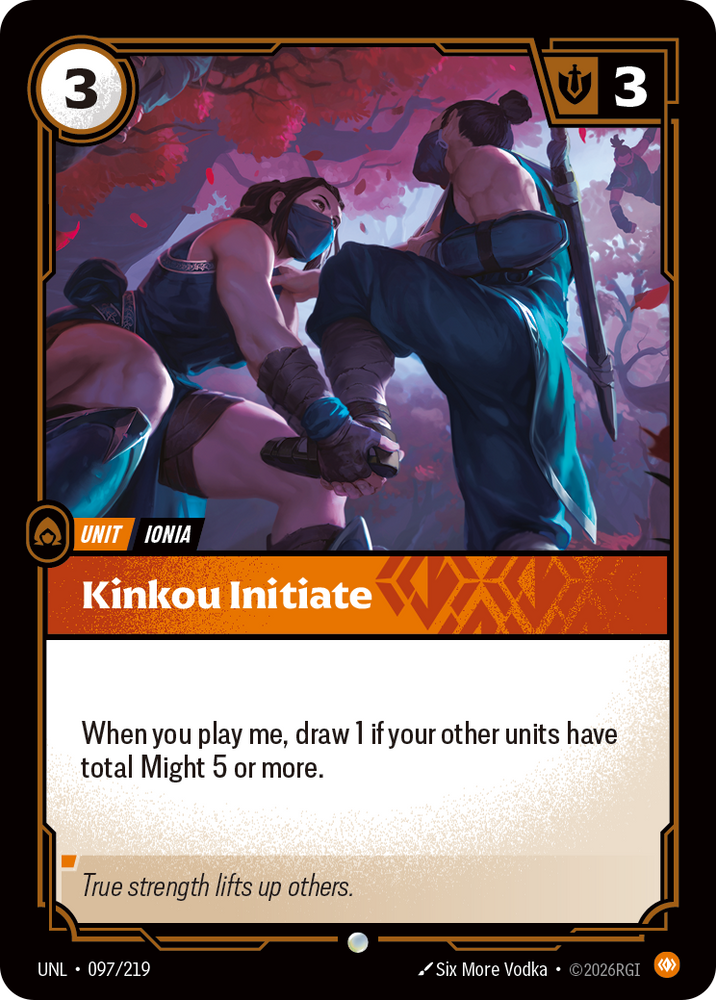 Kinkou Initiate - Unleashed (097/219)