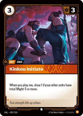 Kinkou Initiate - Unleashed (097/219)