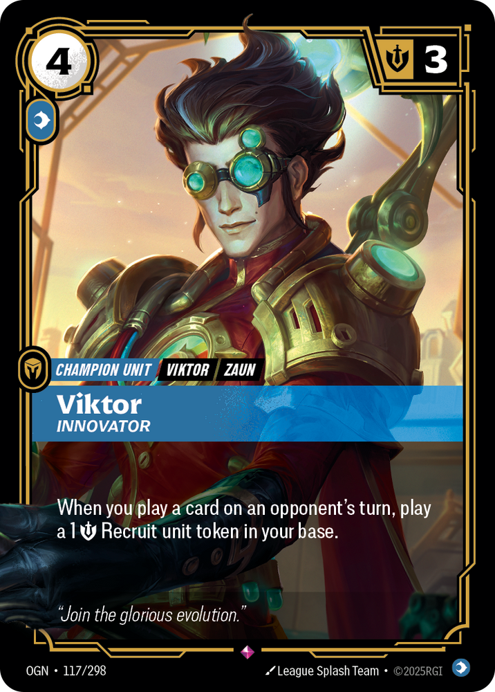 Viktor, Innovator (Foil) - Origins #117
