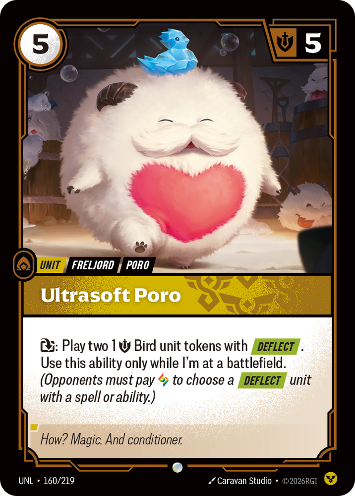 Ultrasoft Poro (Foil) - Unleashed (160/219)