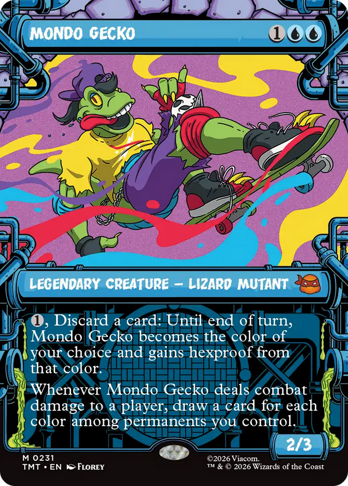 Magic | Mondo Gecko (Showcase) [Teenage Mutant Ninja Turtles] | The Nerd Merchant