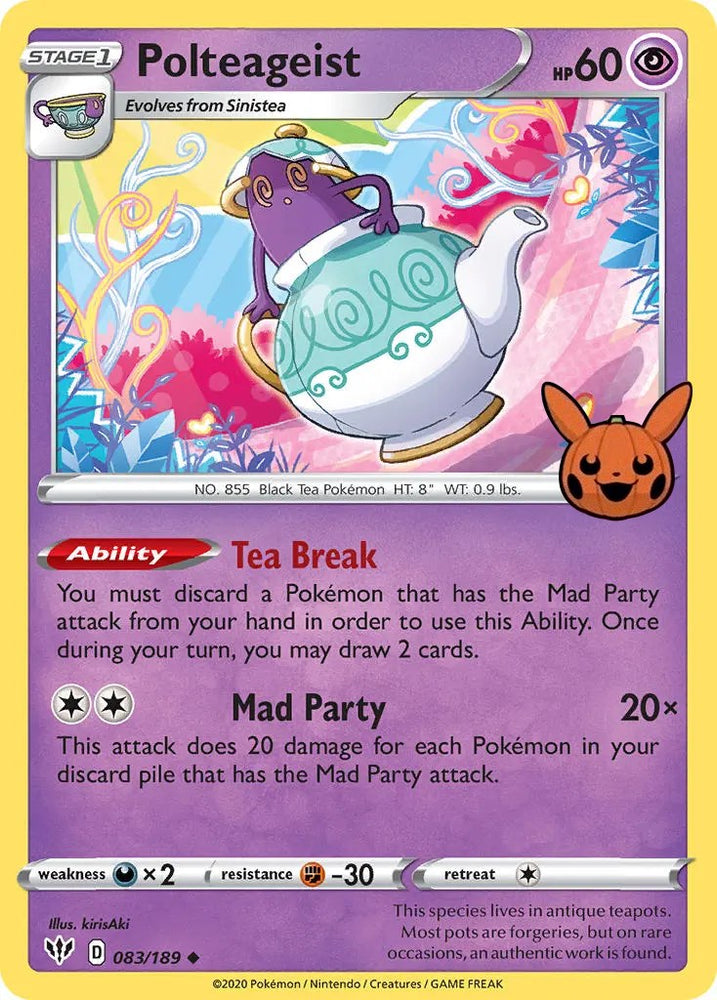 Pokemon | Polteageist (083/189) [Trick or Trade] | The Nerd Merchant