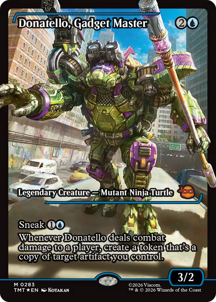 Magic | Donatello, Gadget Master (Showcase) [Teenage Mutant Ninja Turtles] | The Nerd Merchant
