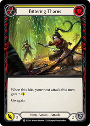 Flesh and Blood TCG | Bittering Thorns (Yellow) [TCC092] (Round the Table: TCC x LSS) | The Nerd Merchant