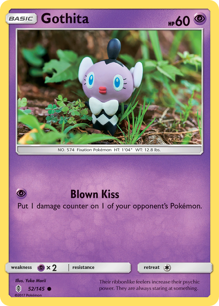 Pokemon | Gothita (52/145) [Sun & Moon: Guardians Rising] | The Nerd Merchant