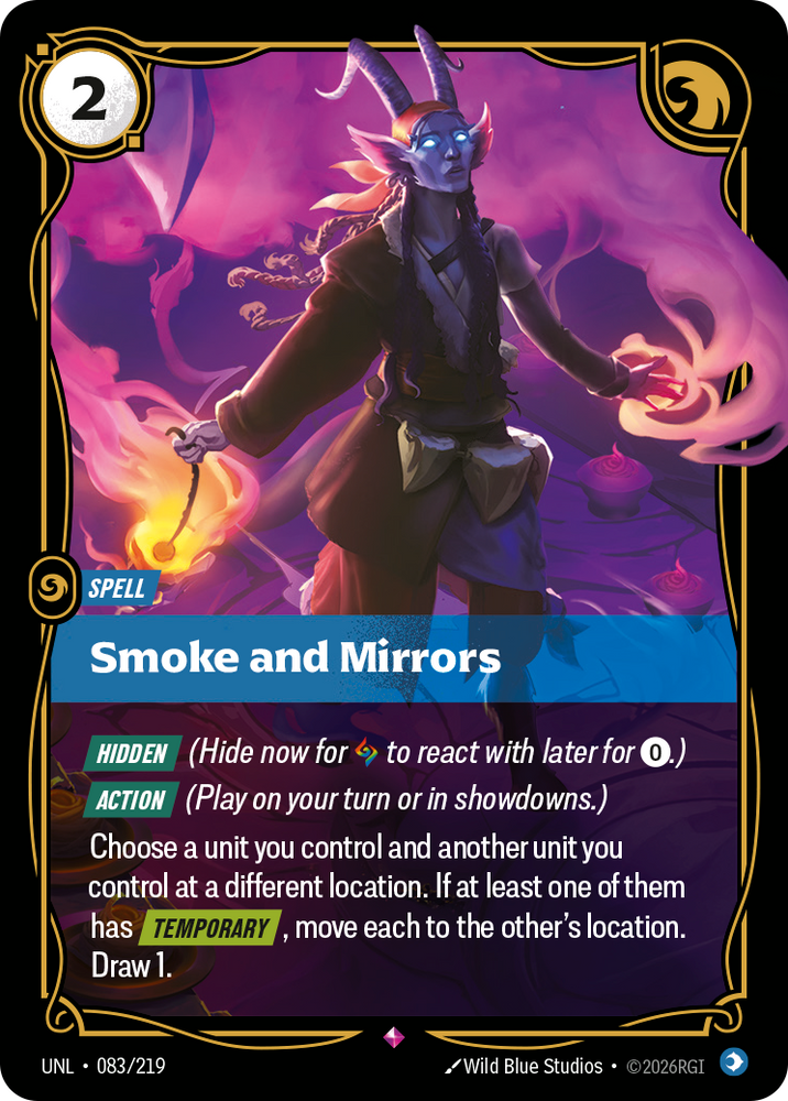 Smoke and Mirrors (Foil) - Unleashed (083/219)