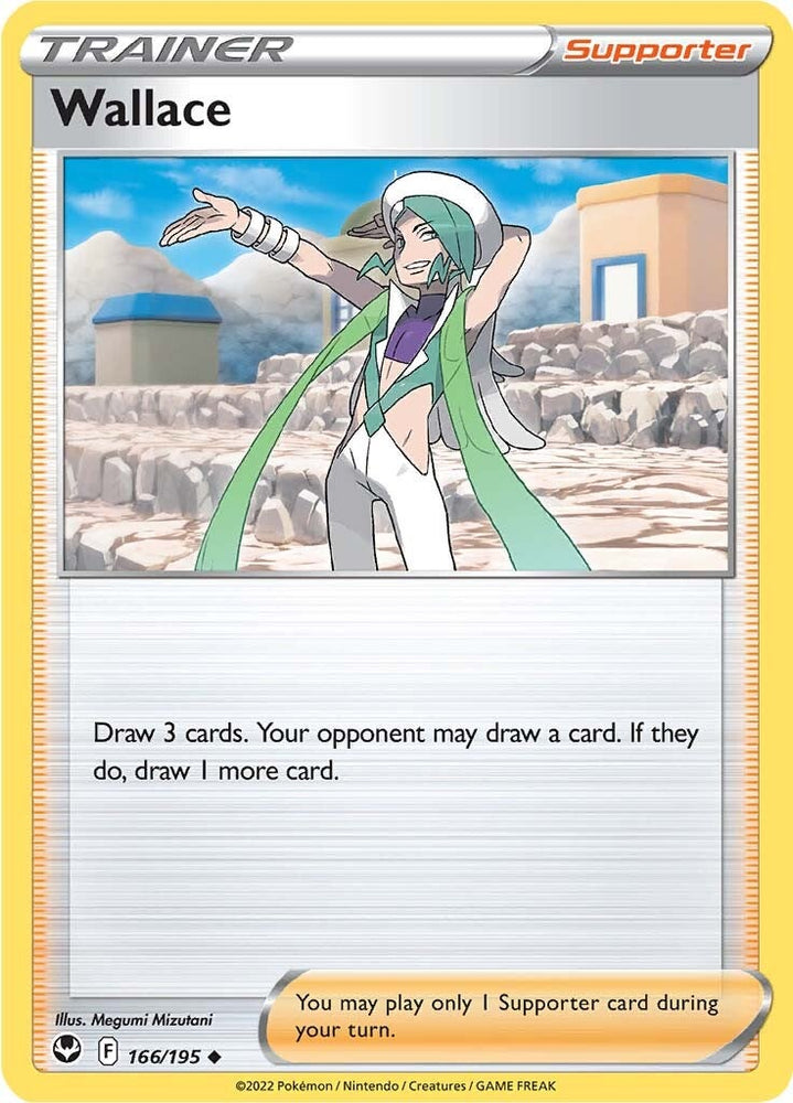 Pokemon | Wallace (166/195) [Sword & Shield: Silver Tempest] | The Nerd Merchant