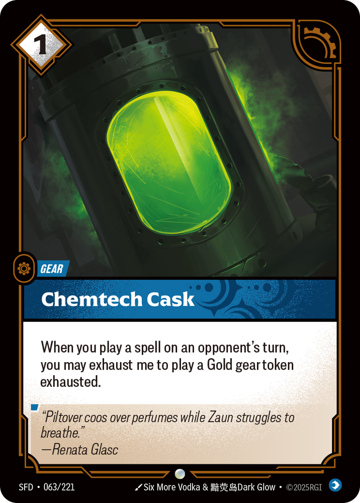 Chemtech Cask - Spiritforged #63