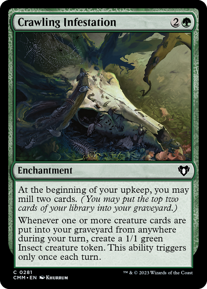 Magic | Crawling Infestation [Commander Masters] | The Nerd Merchant