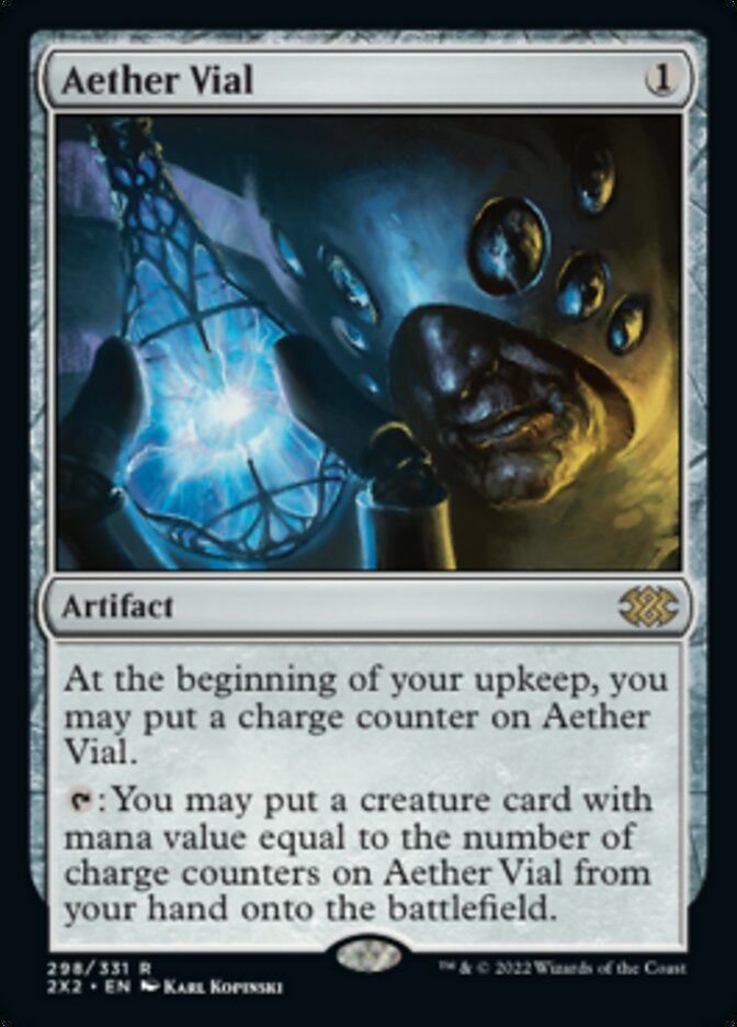 Magic | Aether Vial [Double Masters 2022] | The Nerd Merchant