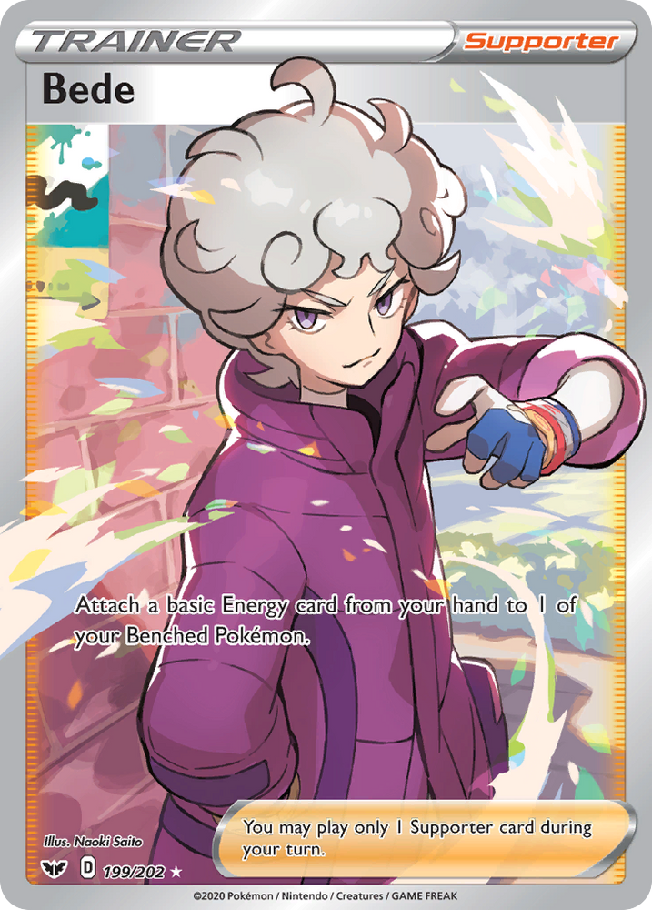 Pokemon | Bede (199/202) [Sword & Shield: Base Set] | The Nerd Merchant