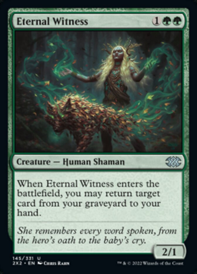 Magic | Eternal Witness [Double Masters 2022] | The Nerd Merchant