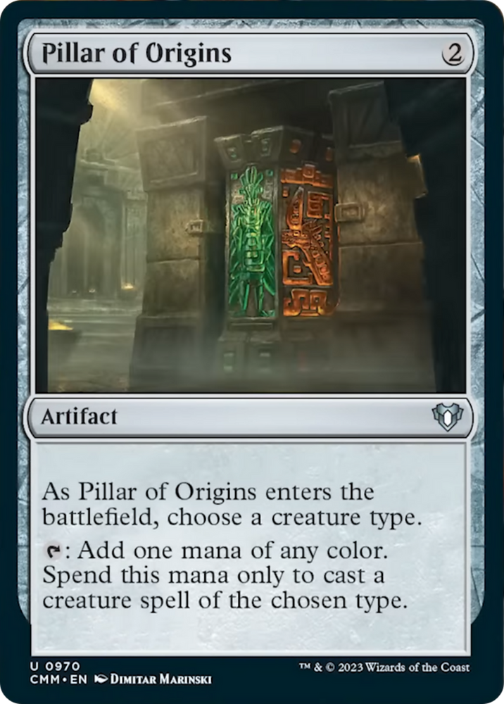 Magic | Pillar of Origins [Commander Masters] | The Nerd Merchant