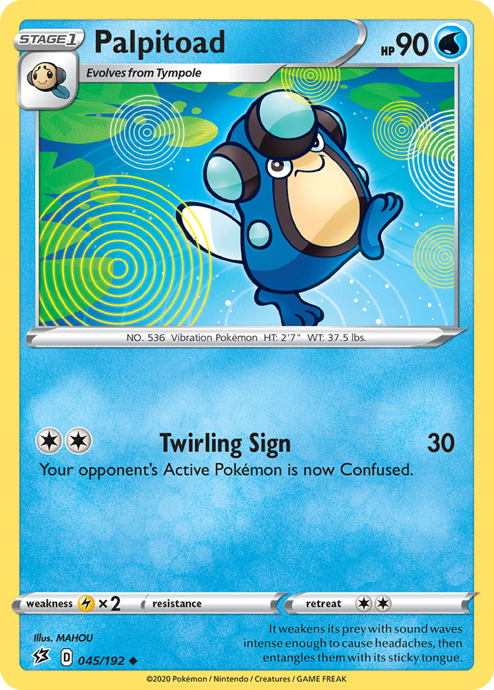 Pokemon | Palpitoad (045/192) [Sword & Shield: Rebel Clash] | The Nerd Merchant