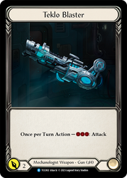 Flesh and Blood TCG | Teklo Blaster [TCC002] (Round the Table: TCC x LSS)  Cold Foil | The Nerd Merchant