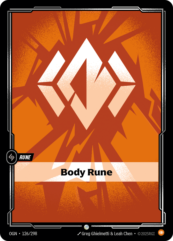Body Rune (Foil) - Origins #126