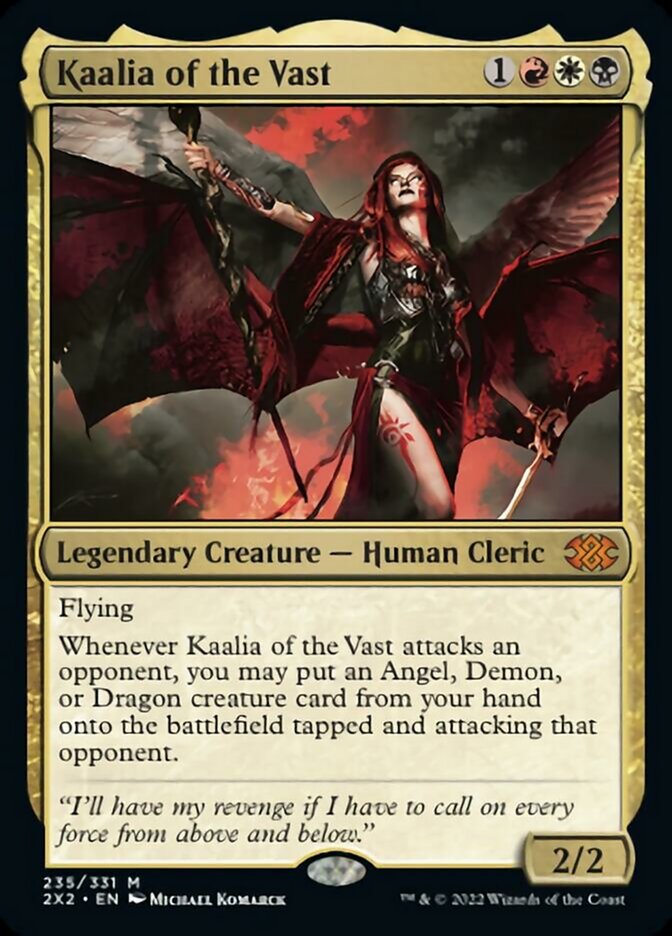 Magic | Kaalia of the Vast [Double Masters 2022] | The Nerd Merchant