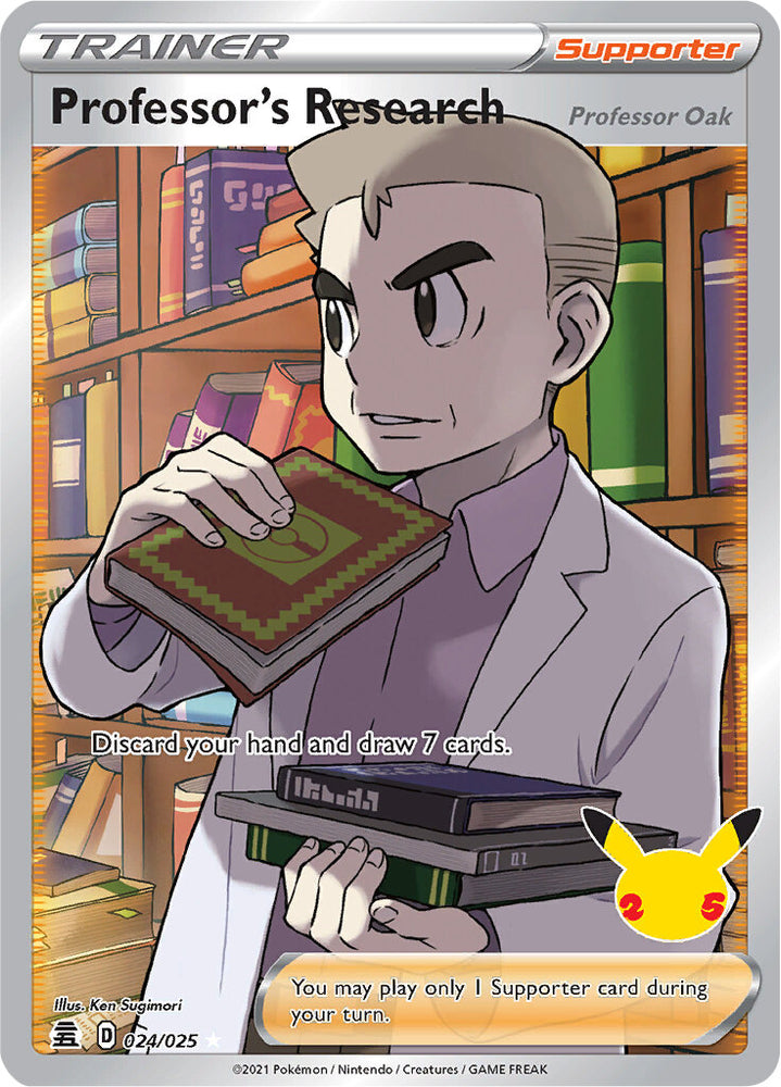 Pokemon | Professor's Research (024/025) [Celebrations: 25th Anniversary] | The Nerd Merchant