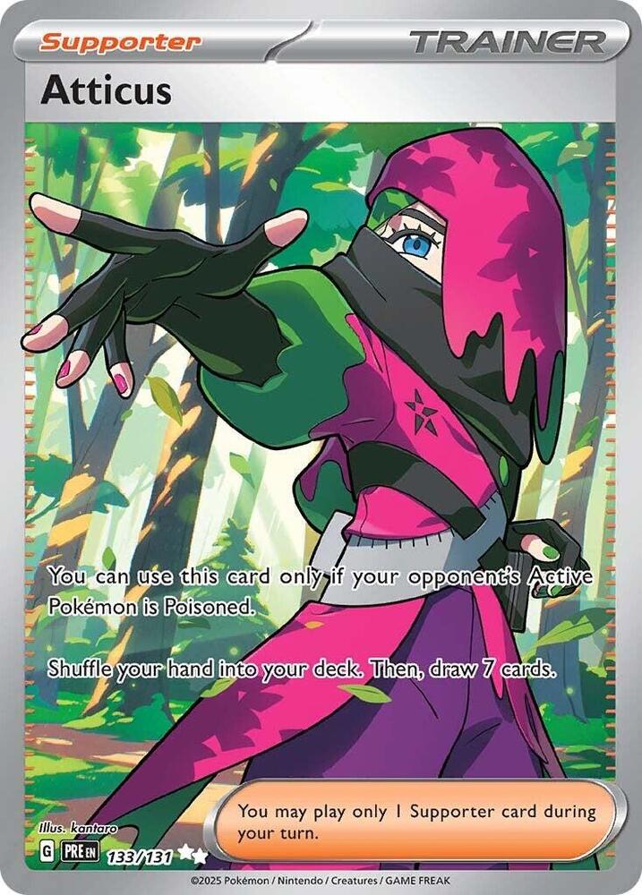 Pokemon | Atticus (133/131) [Scarlet & Violet: Prismatic Evolutions] | The Nerd Merchant