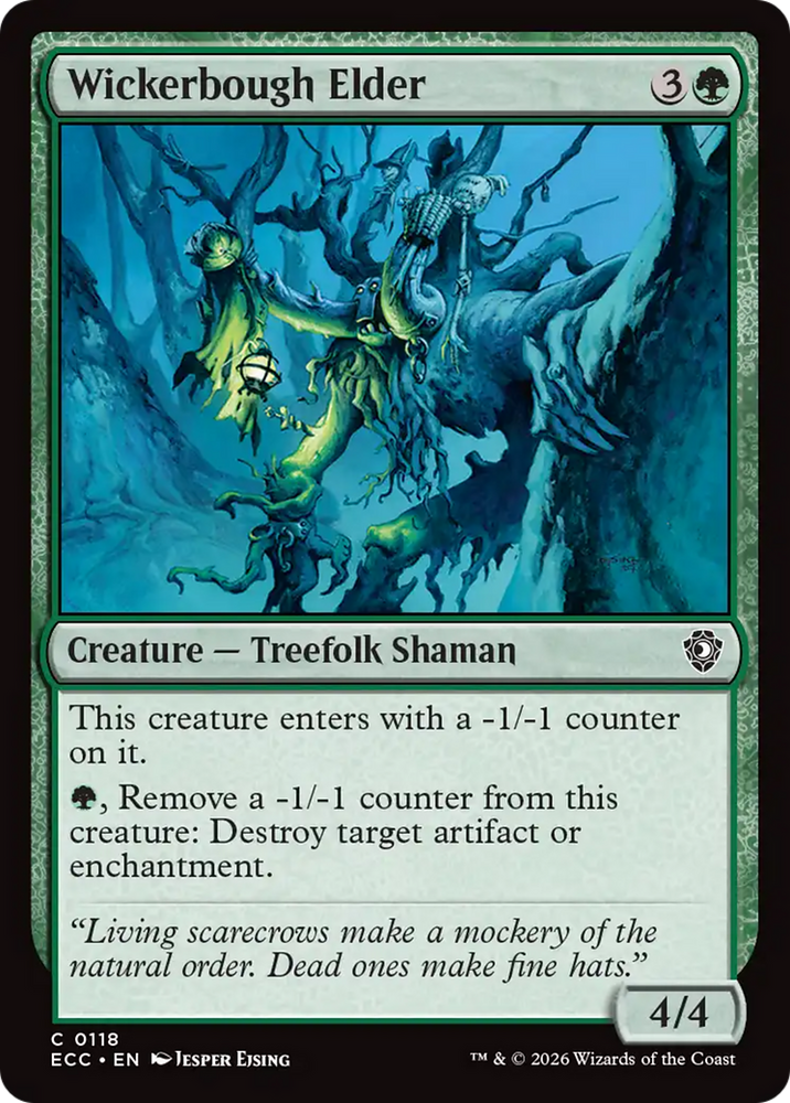 Magic | Wickerbough Elder [Lorwyn Eclipsed Commander] | The Nerd Merchant