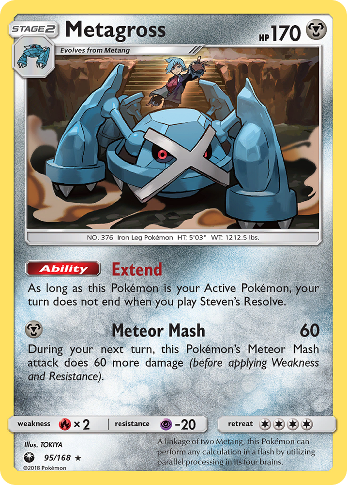 Pokemon | Metagross (95/168) [Sun & Moon: Celestial Storm] | The Nerd Merchant