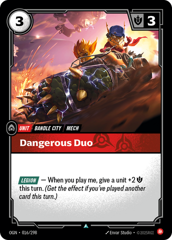 Dangerous Duo (Foil) - Origins #16