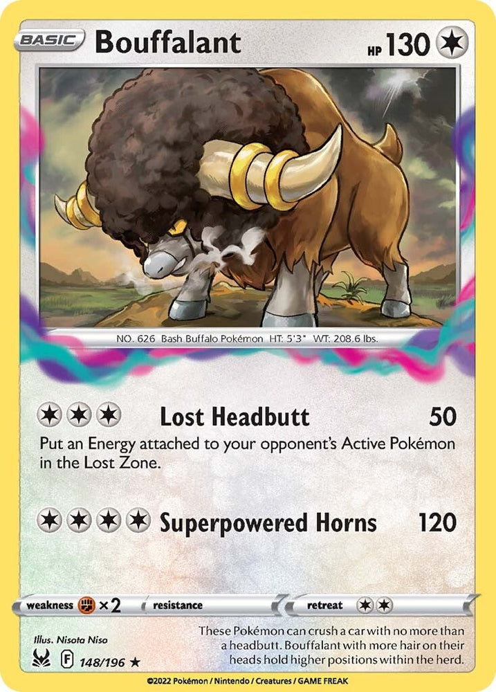 Pokemon | Bouffalant (148/196) [Sword & Shield: Lost Origin] | The Nerd Merchant