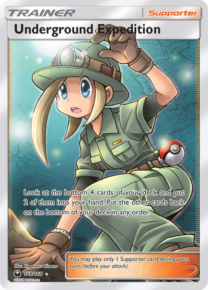 Pokemon | Underground Expedition (168/168) [Sun & Moon: Celestial Storm] | The Nerd Merchant