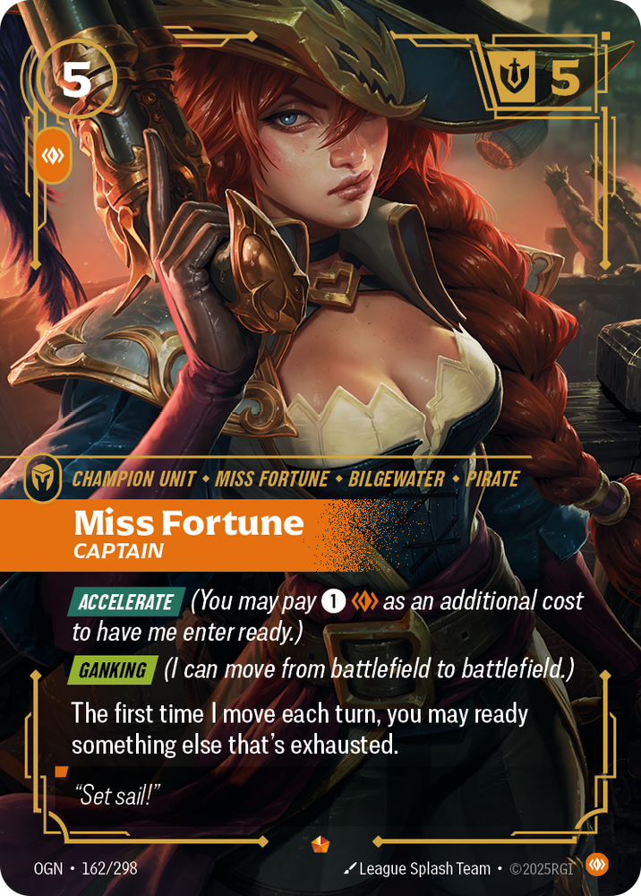 Miss Fortune, Captain (Foil) - Origins #162