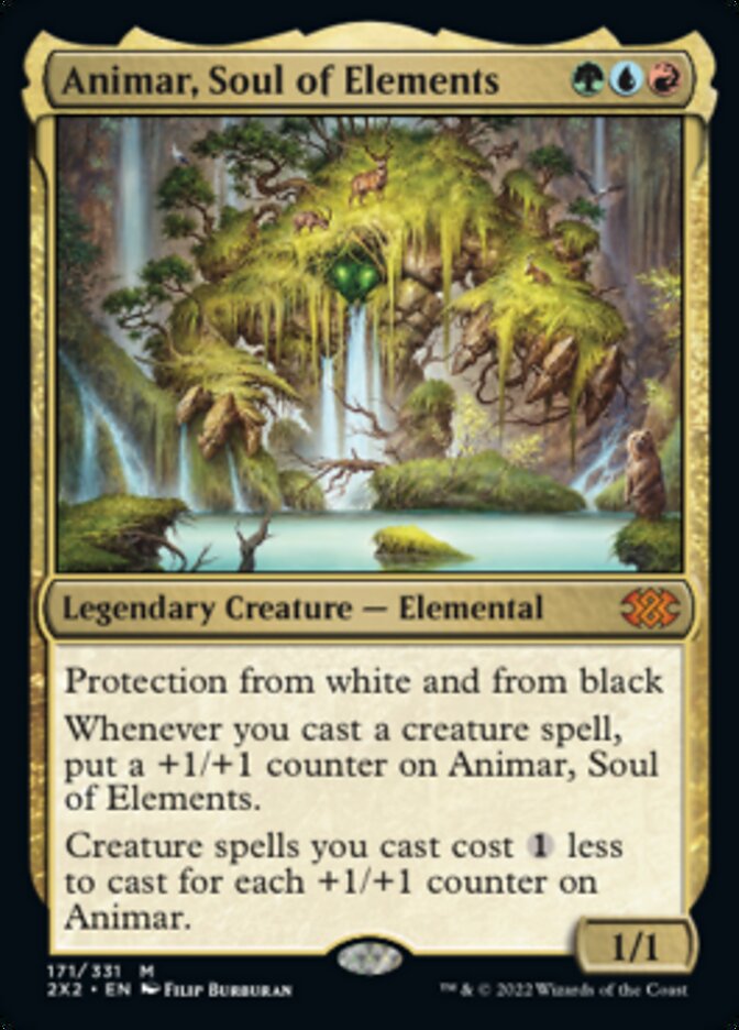 Magic | Animar, Soul of Elements [Double Masters 2022] | The Nerd Merchant