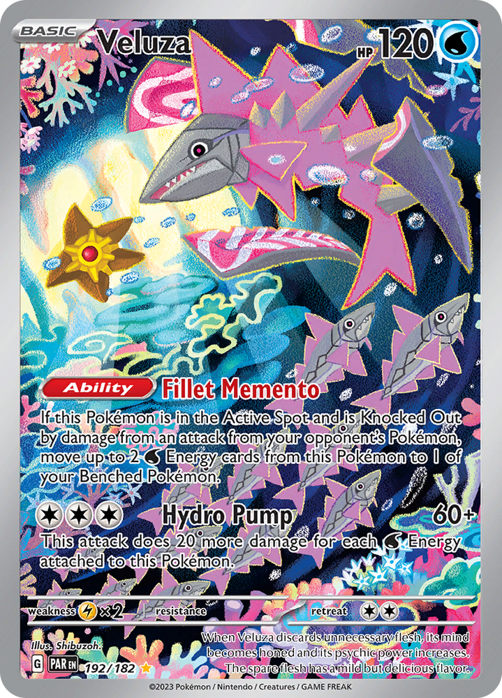 Pokemon | Veluza (192/182) [Scarlet & Violet: Paradox Rift] | The Nerd Merchant